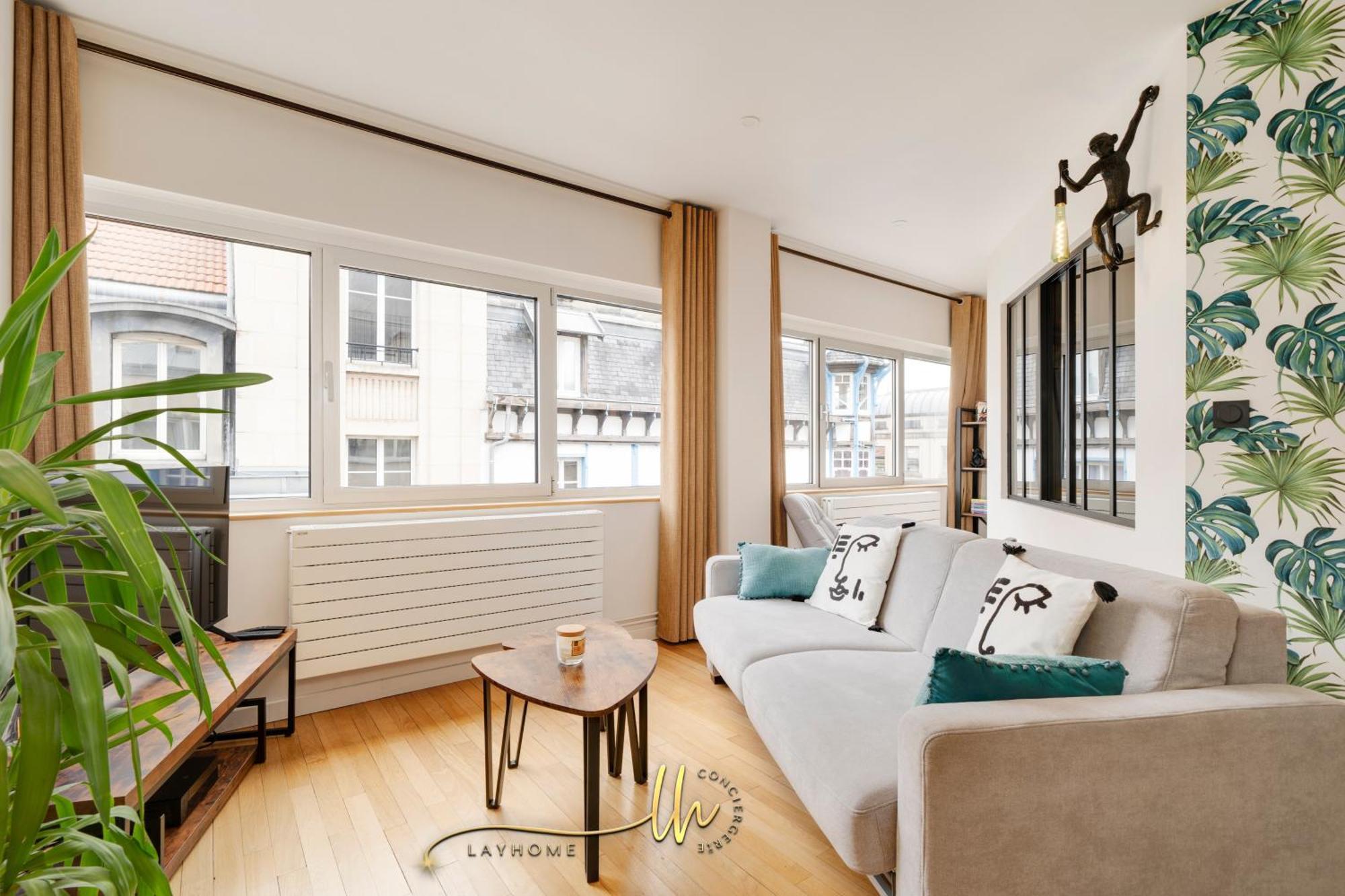 Chaleureux, Lumineux Et Confortable F2 Renove En Plein Coeur De Nancy Eksteriør bilde
